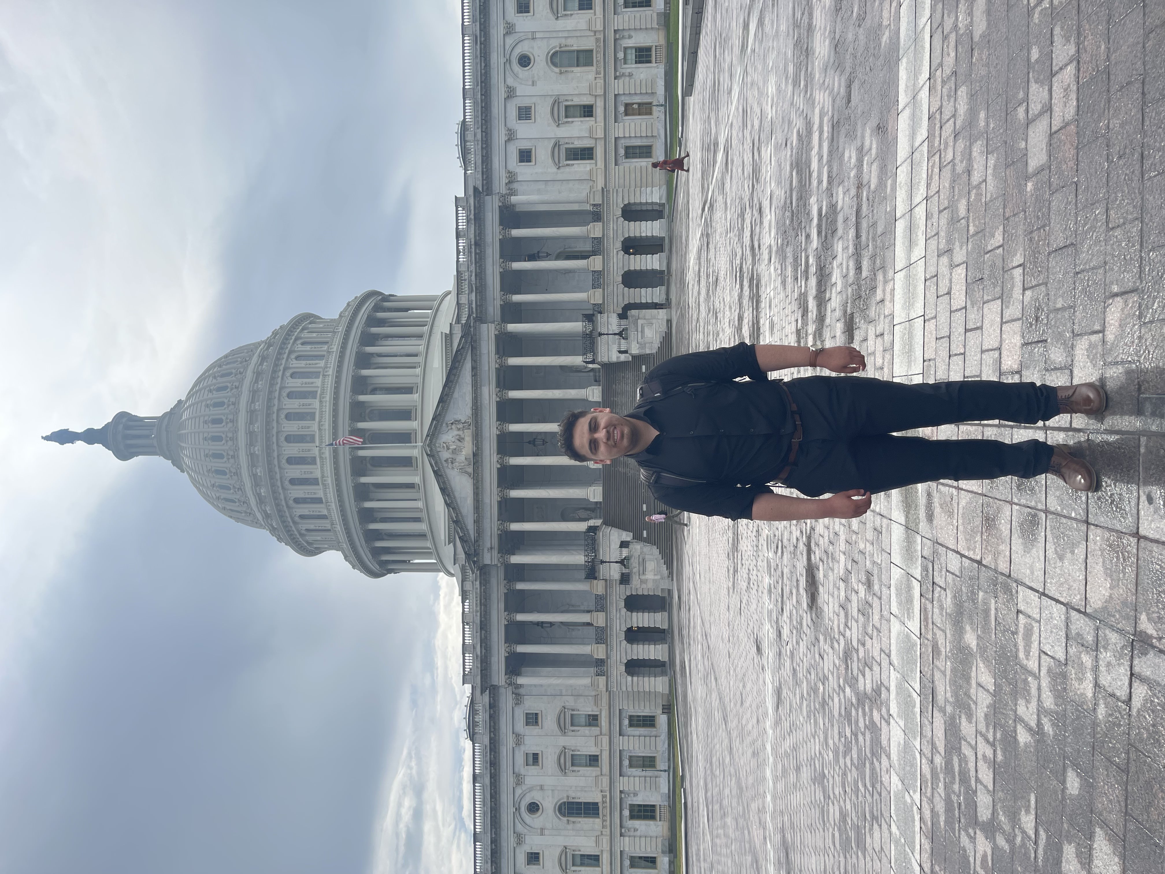 Daniel at the U.S Capitol
